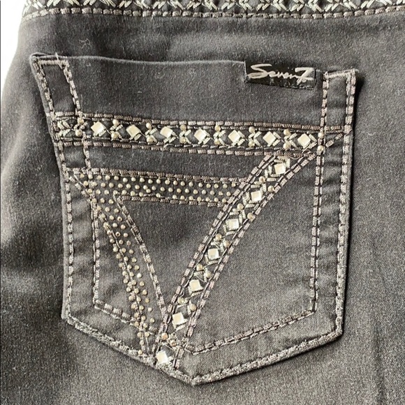 Seven Jeans skinny Legging color Miracle size 28 - Picture 3 of 10